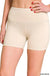 Brushed Microfiber Wide Waistband Biker Shorts - LECCE