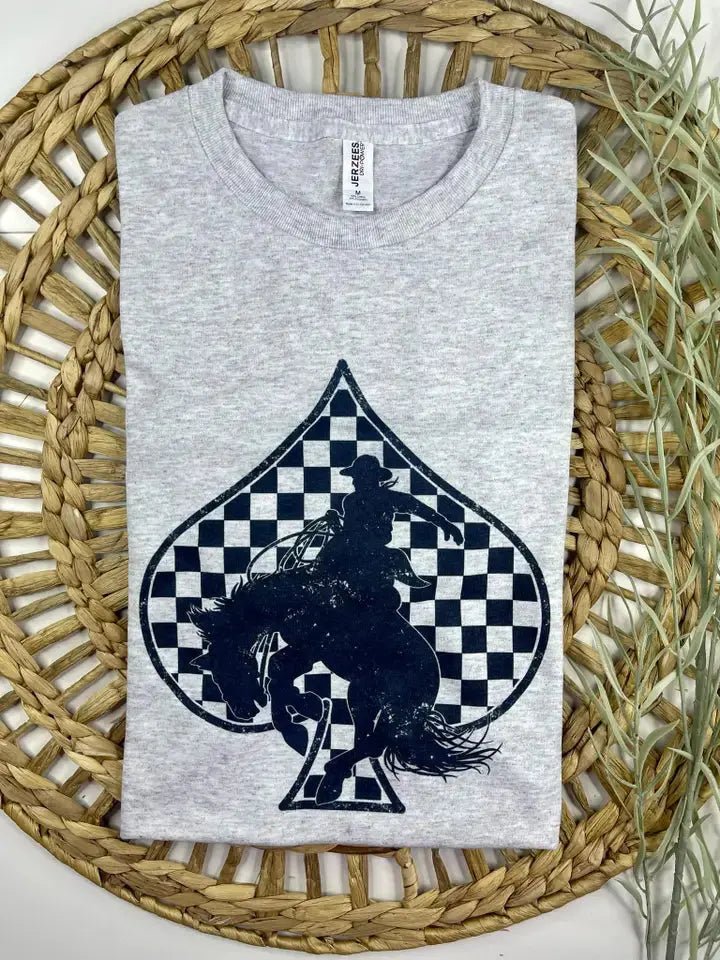 Bucking Bronco Spade T-Shirt - LECCE