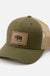 Buffalo Hat | Leather Patch Trucker Hat - LECCE