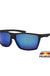 Mens Polarized Color Mirror Sunglasses Wrap Style Fish Activ Shark Eyes, Inc