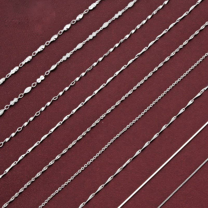 18" Necklace Chain in 925 Sterling Silver