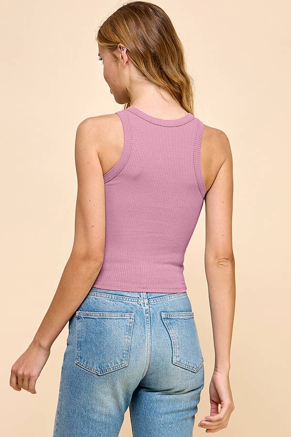 Heavy Ribbed Tank Top