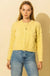 Cable Knit With Button Down Cardigan - LECCE