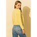 Cable Knit With Button Down Cardigan - LECCE