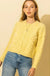 Cable Knit With Button Down Cardigan - LECCE