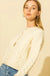 Cable Knit With Button Down Cardigan - LECCE