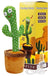Cactus Sound Mimicking LED Dancing Plush Toy - LECCE