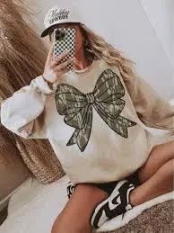 Camo Bow Sweatshirt - LECCE