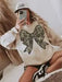 Camo Bow Sweatshirt - LECCE