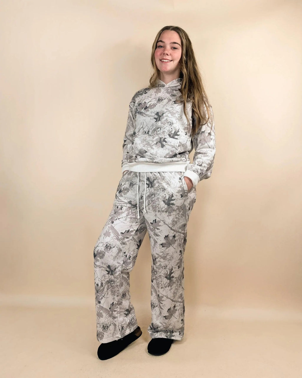 Camo Hoodie & Sweatpants Set