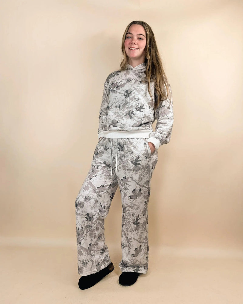 Camo Hoodie & Sweatpants Set - LECCE