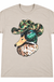 Light sand Camo Cowboy Hat Mallard graphic tee on white background