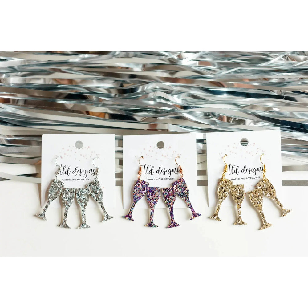 Champagne All Day Earrings - LECCE