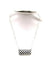 Checker Bar Design Necklace - LECCE