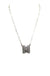 Checkered Bubble Initial Necklace - LECCE