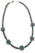 Checkered Cube Navajo Bead Necklace - LECCE