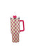 Checkered Decorative Printed 40 oz Tumbler Cup - LECCE