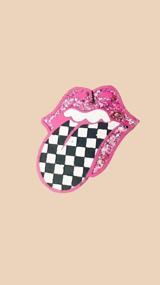 Checkered Lips Freshie