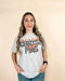 Checkered Merry Christmas Tee - LECCE