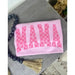 Checkered Pink Mama t-shirt - LECCE