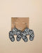 Checkered Print Western Squash Blossom Earrings - LECCE