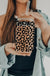 Cheetah Print | 20 oz Glass Tumbler with Bamboo Lid & Straw - LECCE