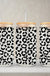 Cheetah Print | 20 oz Glass Tumbler with Bamboo Lid & Straw - LECCE