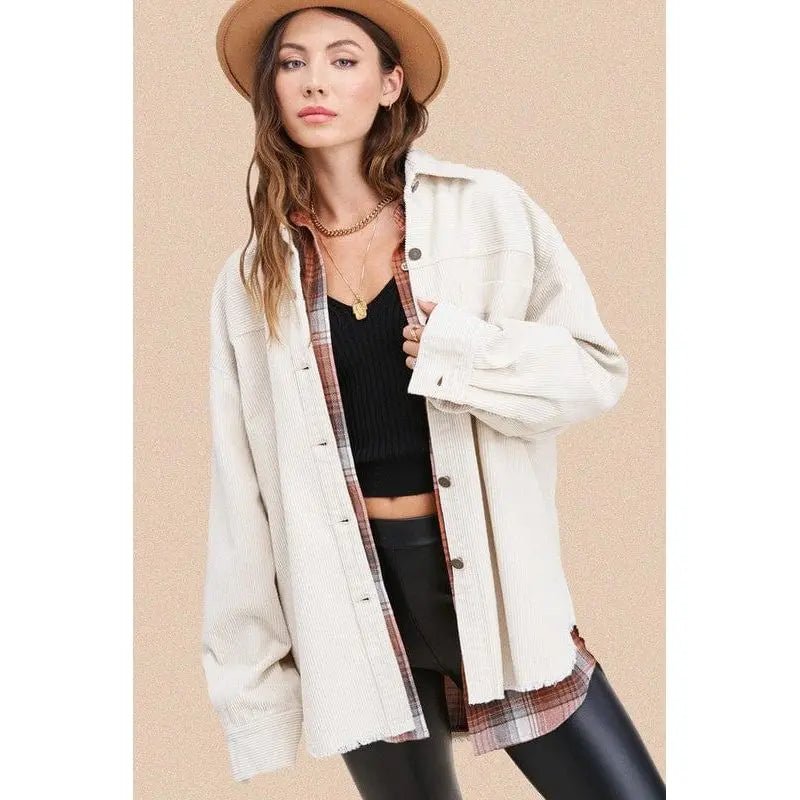 Chelsie Washed Jacket - LECCE