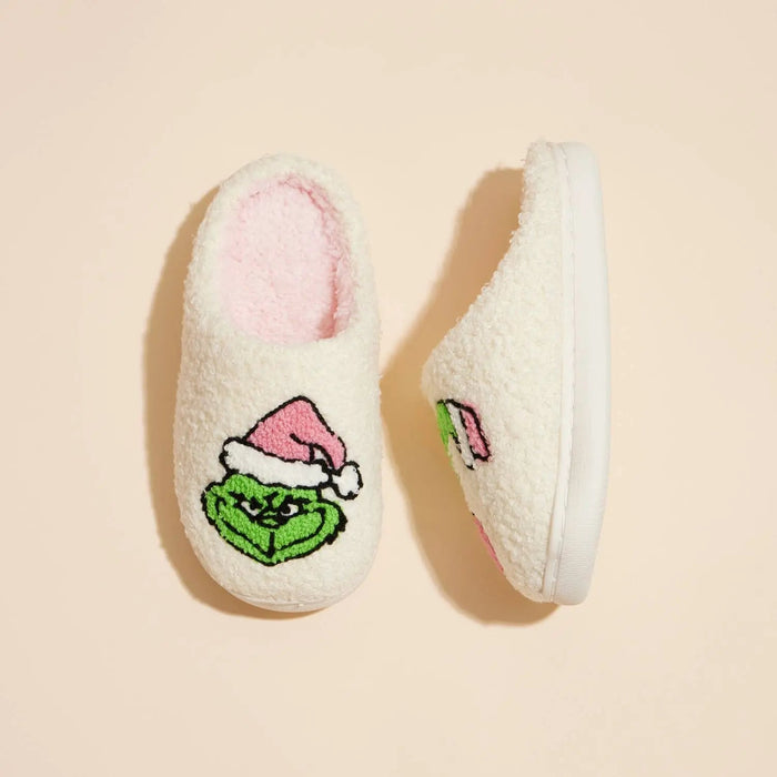 Christmas Monster Home Slippers - Kids - LECCE