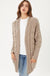 Chunky Cable Knit Cardigan - LECCE