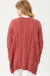 Chunky Cable Knit Cardigan - LECCE
