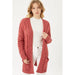 Chunky Cable Knit Cardigan - LECCE