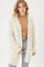 Chunky Cable Knit Cardigan - LECCE