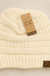 Classic CC Beanie HAT20A on cream stone - LECCE catalog