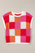 Color Block Cap Sleeve Sweater - LECCE
