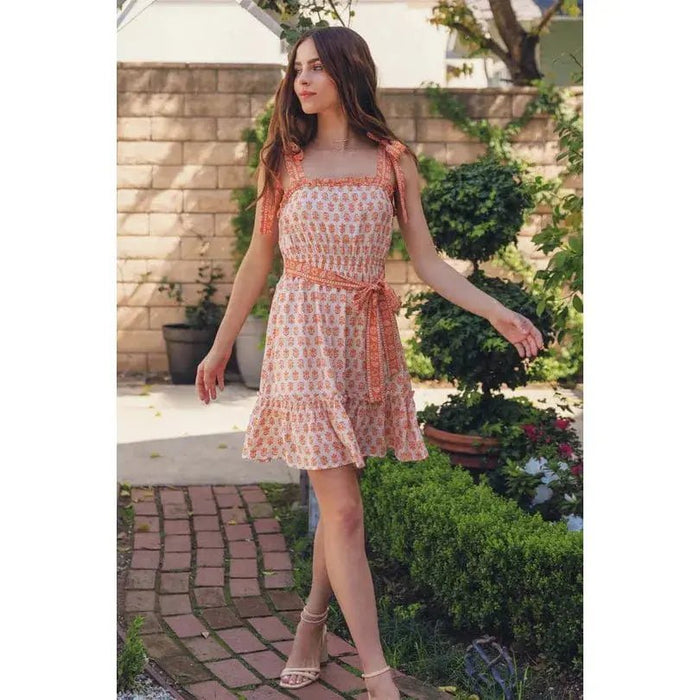 Contrast Dress - LECCE