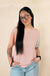 Corded Colorblack Crewneck Tee - LECCE