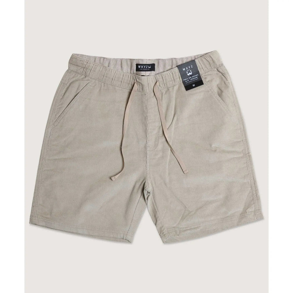 Corduroy Drawstring Shorts - LECCE