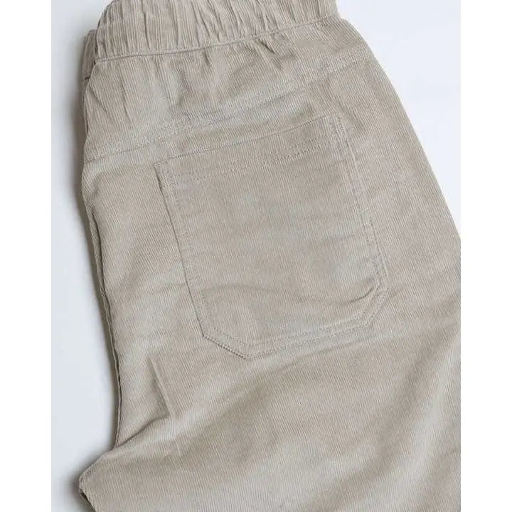 Corduroy Drawstring Shorts - LECCE