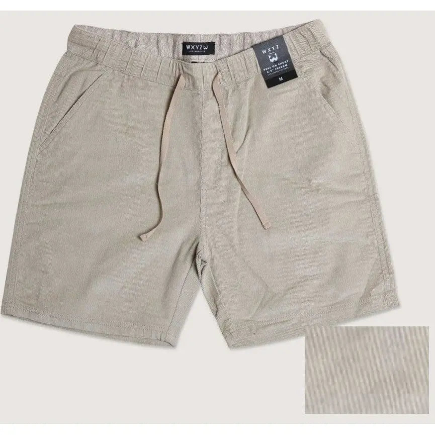 Corduroy Drawstring Shorts - LECCE