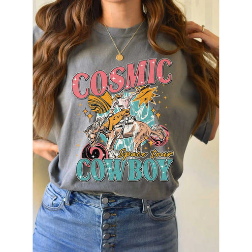 Cosmic Cowboy Graphic Tshirts - LECCE