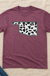 Cow Oklahoma T-shirt flat lay