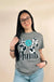 Cow Print Bow Mama T-shirt - LECCE