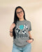 Cow Print Bow Mama T-shirt - LECCE