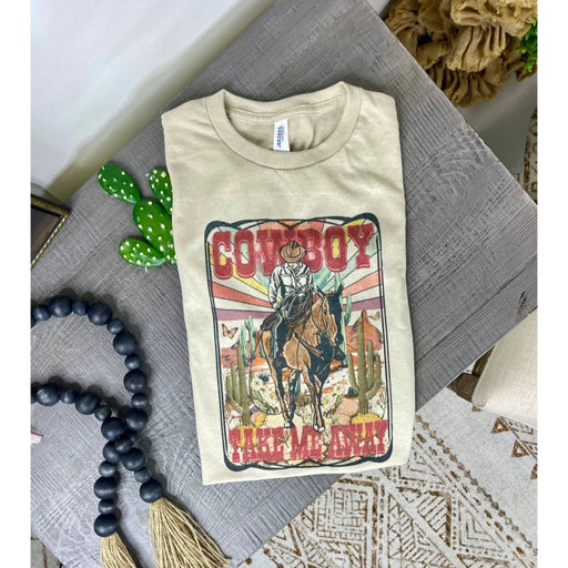 Cowboy Take Me Away Tee - LECCE