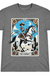 The cowboy Tarot Card Tee on white background