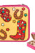 Cowboy Theme Print Square Leather Jewelry Box - LECCE