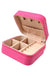 Cowboy Theme Print Square Leather Jewelry Box - LECCE