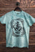 Cowgirl Card Blasted Turquoise DTF Graphic T-Shirt - LECCE