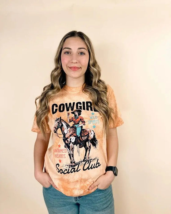 Cowgirl Social Club Tee - LECCE